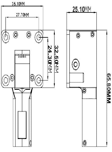 Electric Retractable Landing Gear (M) for Nose, Steerable, Pichler # C6903