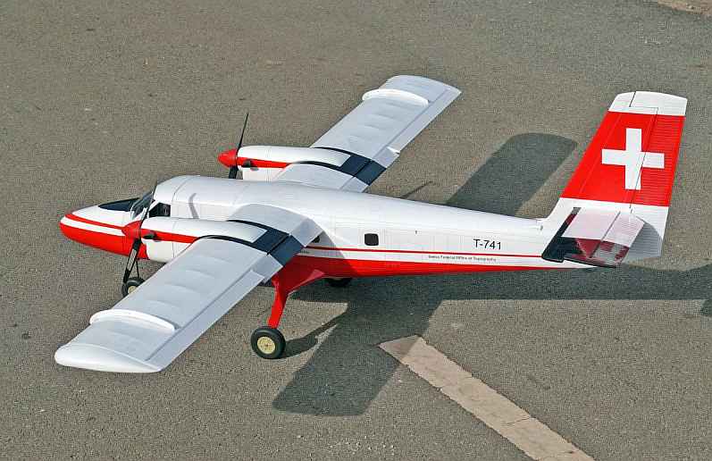 Twin Otter, 2 mot. STOL, (SWISS), Spw. 1875mm, Pichler # C9270