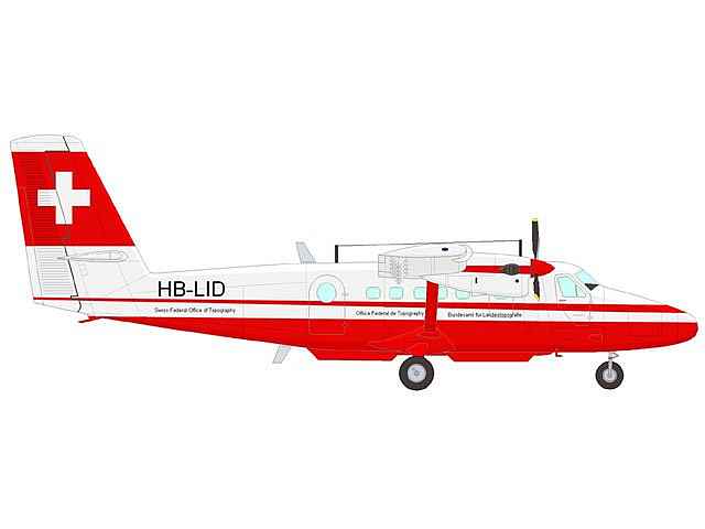 Twin Otter, 2 mot. STOL, (SWISS), Spw. 1875mm, Pichler # C9270