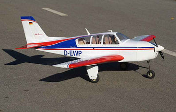 Beechcraft Bonanza, white/red/blue, Wingspan 1560mm, Pichler # C9271