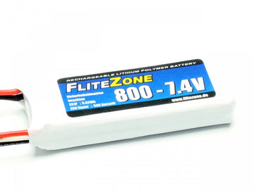 LiPo Battery Pichler FLITEZONE 2S/800mAh, 7.4V, 25/50C, 68x26x12mm, 45g, # C9336