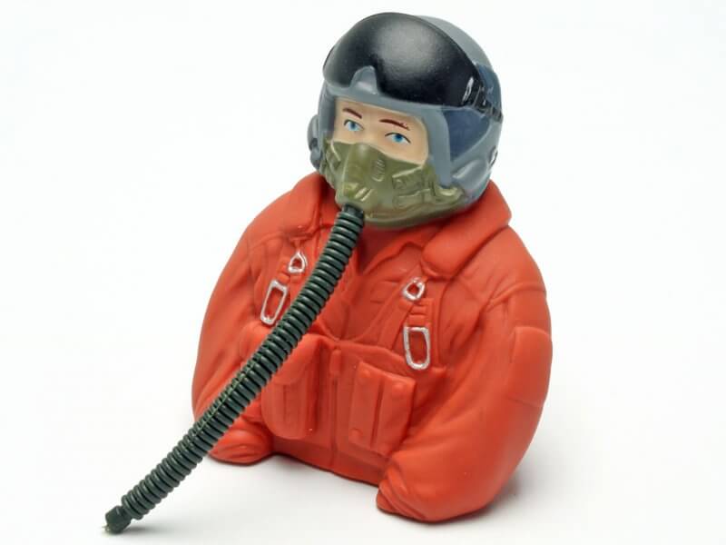 Jet Pilot M1:7, 77mm breit, 76mm hoch, 30g (orange)