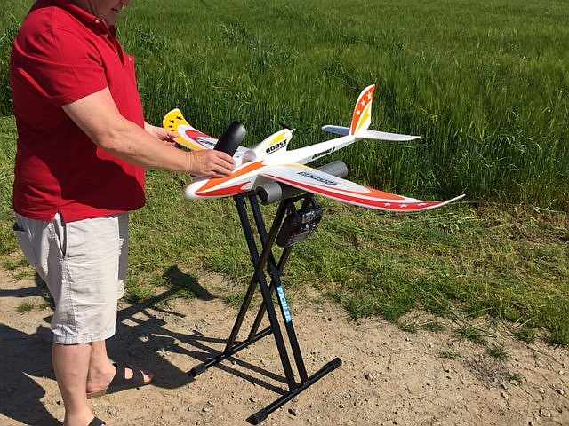 Modellständer Profi", pulverbesch., leichte Metallkonstruktion, Pichler # C9734"