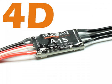 Brushless ESC PULSAR A-15, 4D", (forward/reverse), Pichler # C9759"