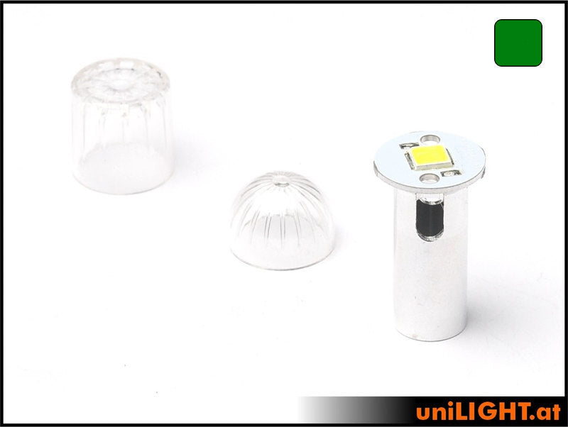 uniLIGHT 15mm PIN Navigation Light, 3Wx2, SHORT Version