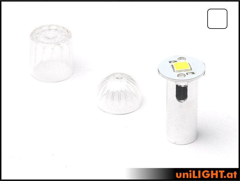 uniLIGHT 15mm PIN Navigationslicht, 3Wx2, KURZE-Version