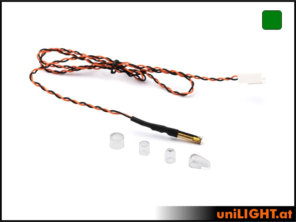 uniLIGHT 5mm PIN Navigation Light, 1Wx2, SHORT