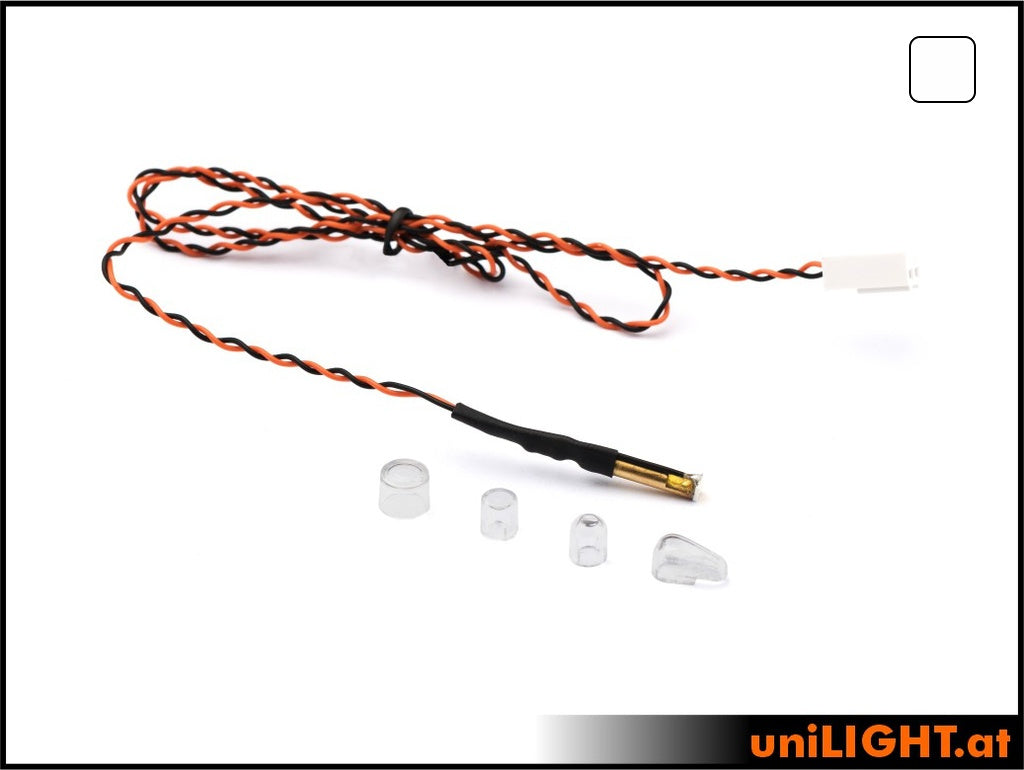 uniLIGHT 5mm PIN Navigation Light, 1Wx2, SHORT