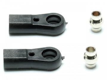 Maxi Ball Joint with Ball Stud, M3, Ball Bore 3mm (2 pcs), Pichler # X0393
