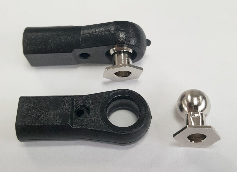 Maxi Kugelgelenk M3, mit hochgesetzter Kugel M3, (VE 2St.), Pichler # X0395