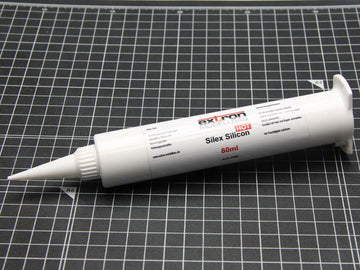 Silicone Adhesive SILEX HOT up to 300° C Heat Resistant, 80ml Tube