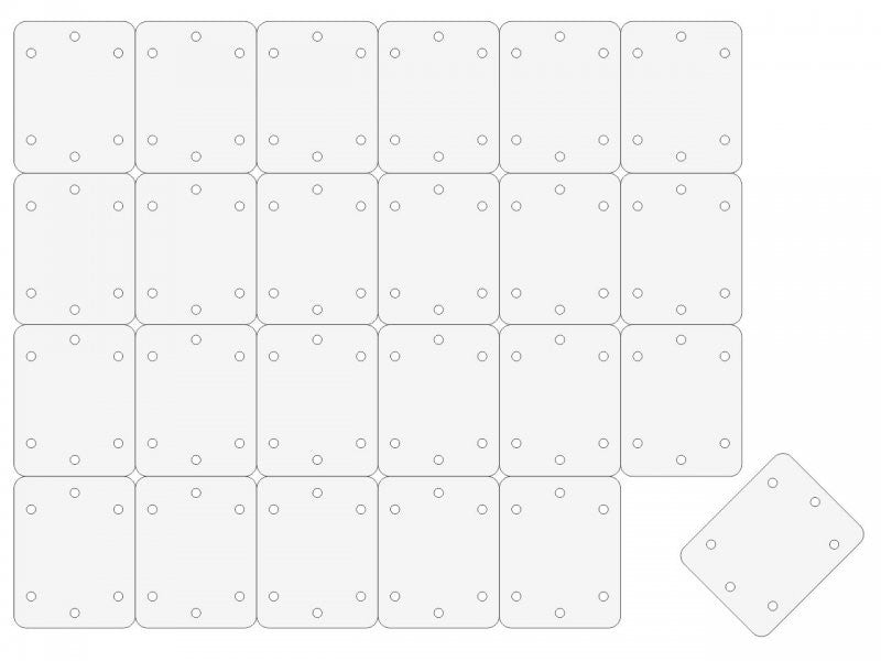 Patentscharnier 25 x 20mm (VE=24St.), Pichler # X2020