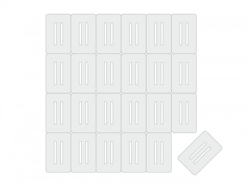 Patent hinge 27 x 17mm (PU=24 pcs.), Pichler # X2022