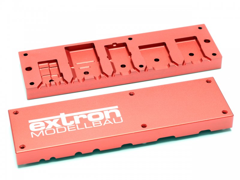 Plug form 10-cavity, aluminum mold, Pichler # X3299