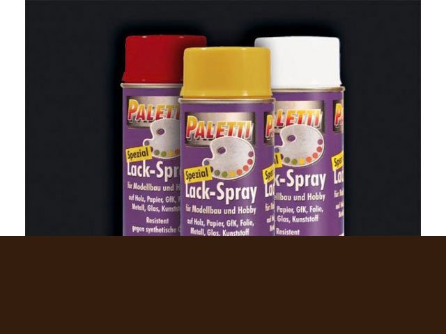 PALETTI Synthetic Resin Paint Spray, chocolate brown gloss, 400ml