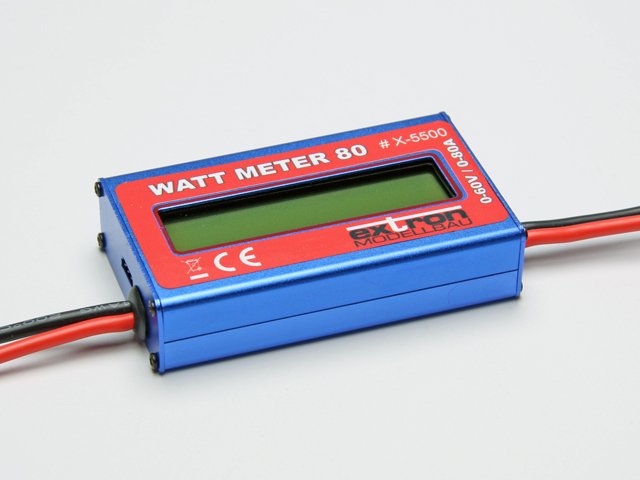 Extron Wattmeter 80, up to 80 Amperes at 4.8 to 60 Volts