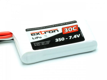Lipoly-Akku Extron X2, 2S/350mAh, 30/60C, 51x24x10mm, 30g
