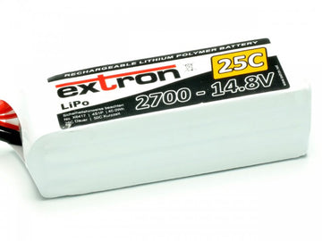 Extron X2 Lipo Battery, 4S/2700mAh, 25/50C, 107x33x35mm, 245g