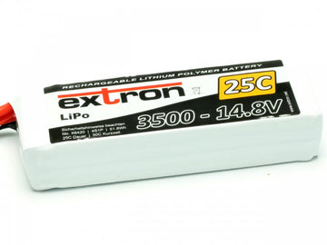 Lipoly-Akku Extron X2, 4S/3500mAh, 25/50C, 138x45x29mm, 365g
