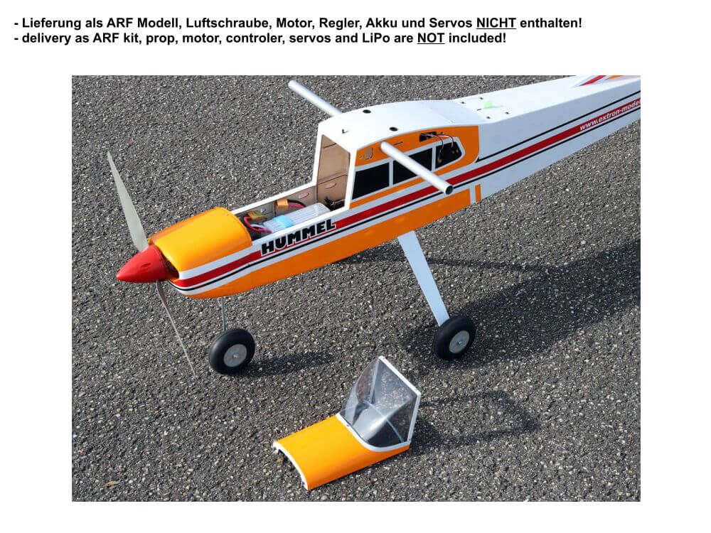 Hummel ARF, Spw. 2080mm, Extron Modellbau # X9000