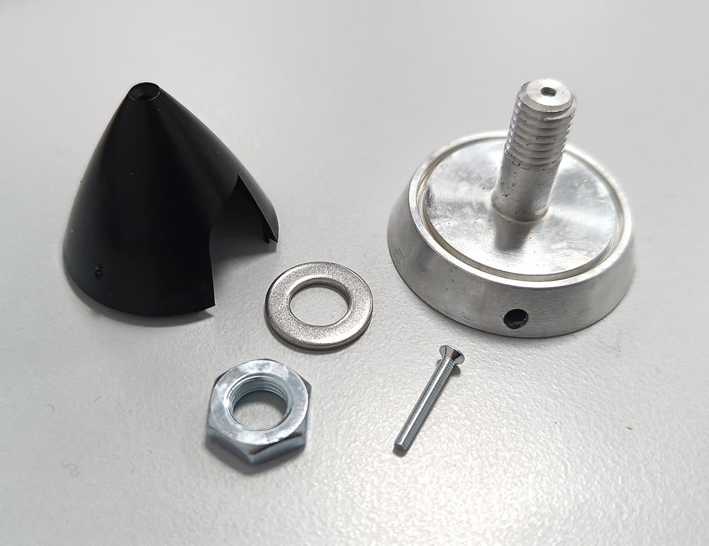 Precision spinner 2-blade, ø38/4.0/8 for fixed-pitch propellers