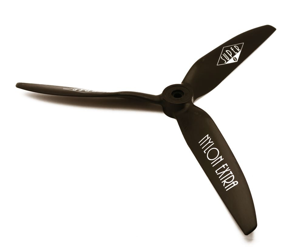 Nylon-Extra-3-Blatt-Starrluftschraube 16.0 x 10.0, Nabenbohrung 8mm