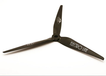 Electric Line 3-Blade Fixed Pitch Propeller 10.0 x 5.0, COUNTER-ROTATING Hub bore 8mm