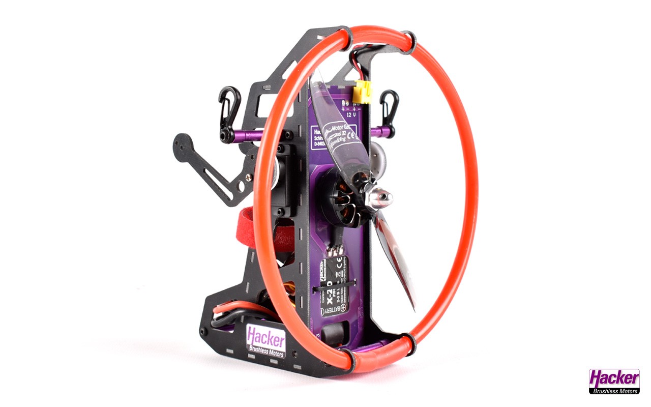 Para-RC Cloud 0.5 Rucksack Set ARF - Purple