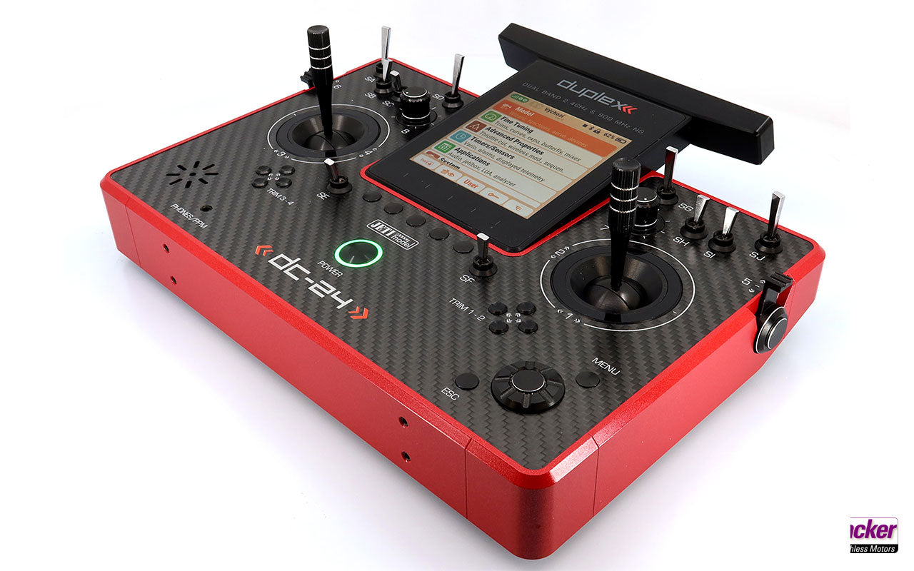 Pultsender DC-24 II Rev.2 - Carbon Line Ruby inkl. DUPLEX 2.4EX REX 12 Assist