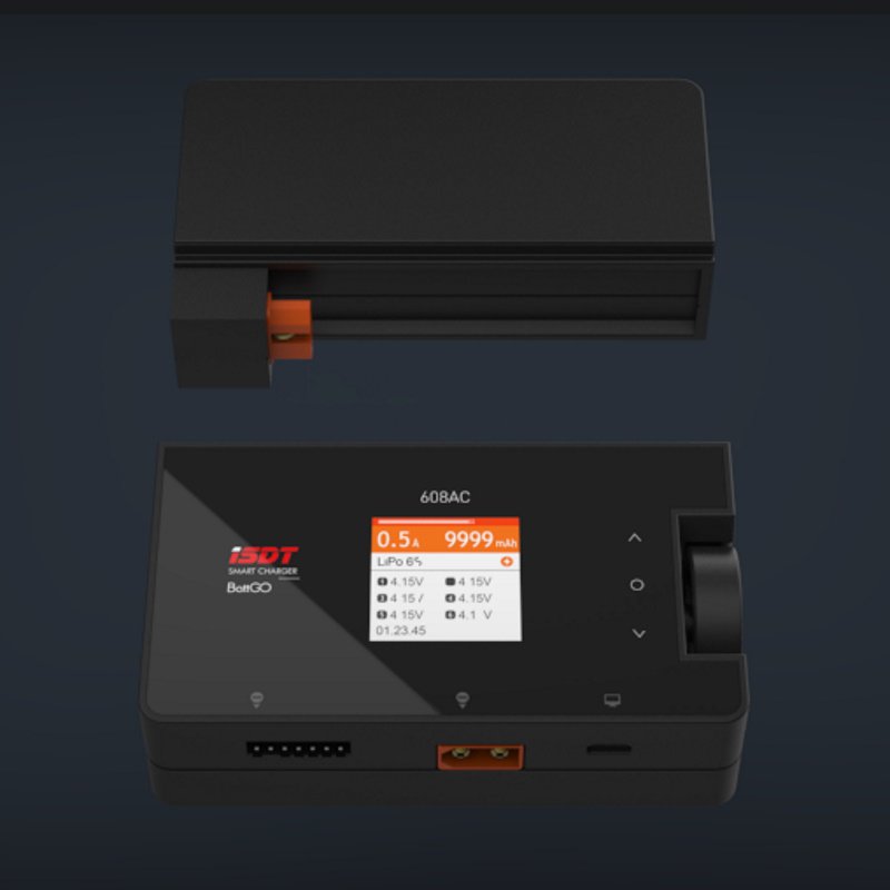 iSDT SMART CHARGER 608AC, 200/50W, 8A, bis 6S Lipo
