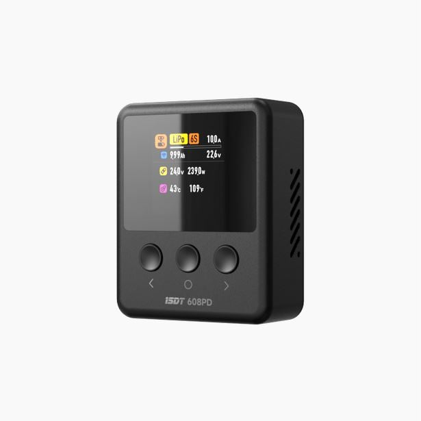 ISDT 608PD Ladegerät, 1 - 6 LiXX, 10A - max. 240W, 5 - 30V