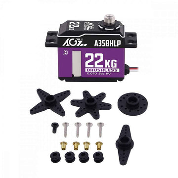 AGF-RC, A35BHLP, 15mm Alu HV Digital-Servo, 35.5x15x29.2mm, 45g, 220Ncm@8.4V