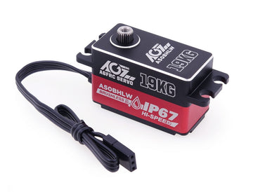 AGF-RC, A50BHLW Low Profile Servo, 40.8x20.2x26.5mm, 50g, 190Nm/0.073@8.4V