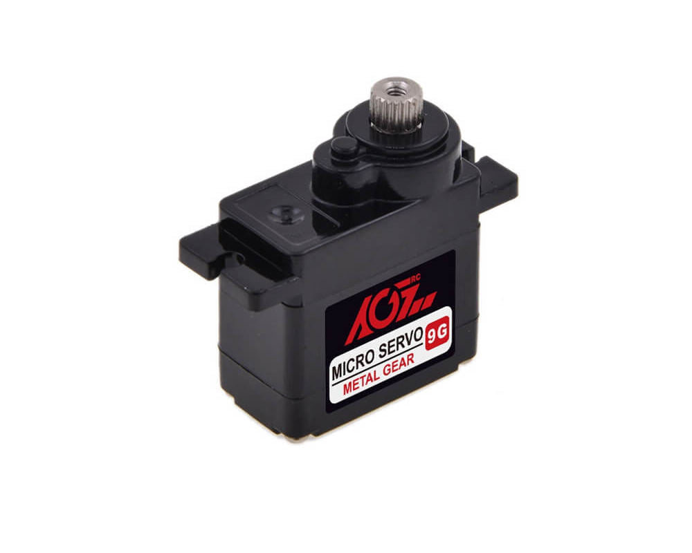 AGF-RC, B9DLM MG Digital-Servo, 23x12x21.4mm, 11g, 22Ncm@6V