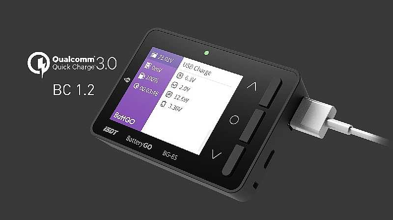 ISDT BG-8S, Battery Checker
