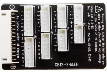 Adapter board CB12-XH for Junsi X12 and batteries with XH connector