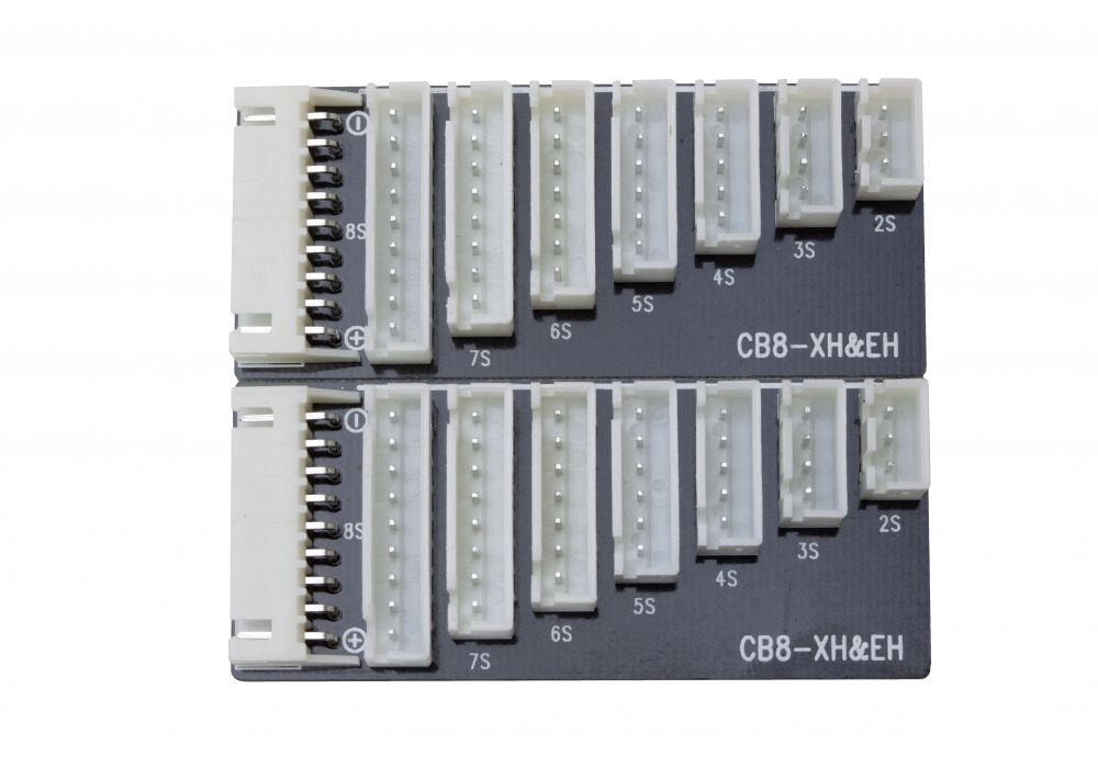 Adapter Plate CB8-XH for Junsi 308DUO for max. 2x 8S Batteries with XH Connector