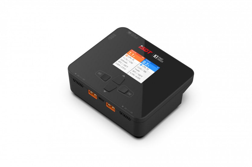 ISDT SMART CHARGER K1, Dual Charger, 100/250W, 110/240V AC and 10-30V DC