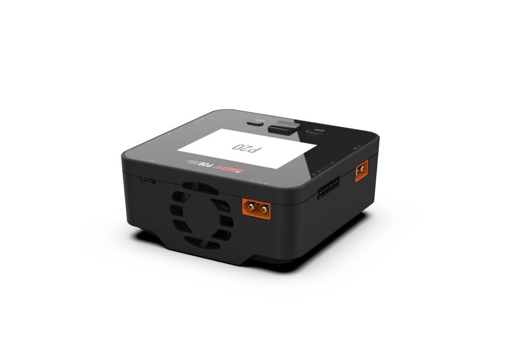 iSDT SMART P20 Duo Lader, BATTGO, 2x 500W, 20A, 8S Lipo, 10-30V DC