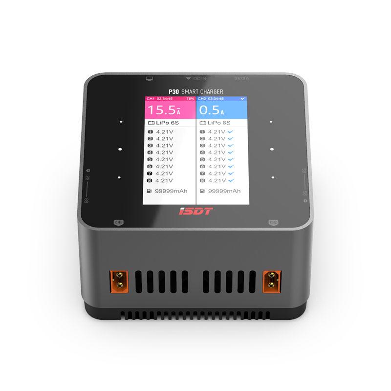 iSDT SMART P30 Duo Lader, 1500W, 30A, 8S Lipo, 10-34V DC