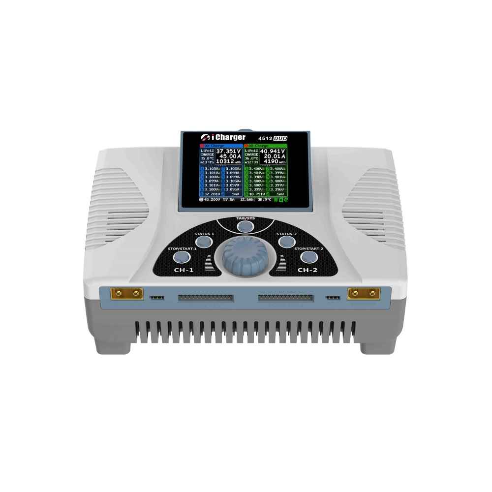 JUNSI iCharger 4512 DUO, 1-12 LiPo, Ladeleistung 2x2000 Watt