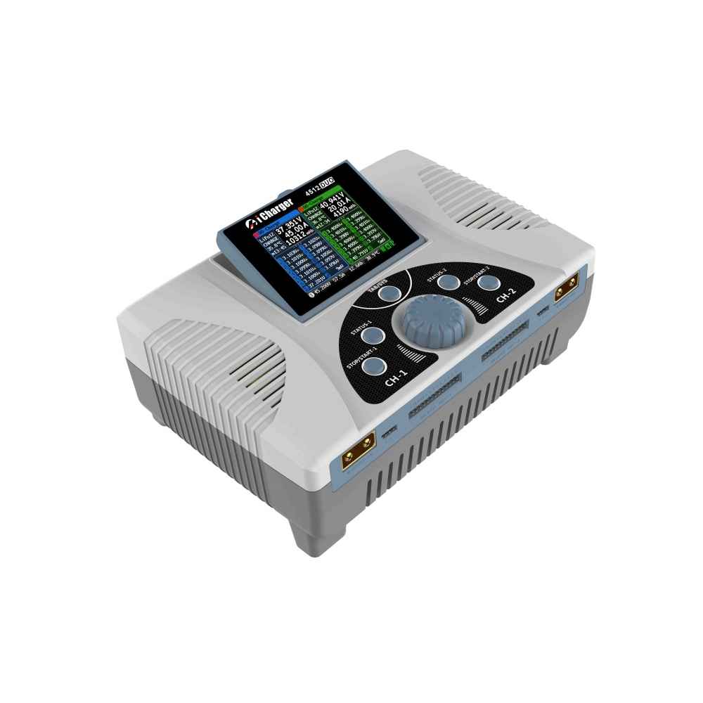 JUNSI iCharger 4512 DUO, 1-12 LiPo, Ladeleistung 2x2000 Watt