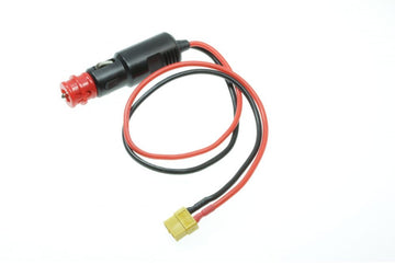 ISDT Anschlusskabel 40cm mit Stecker für 12V Zigarettenanzünder