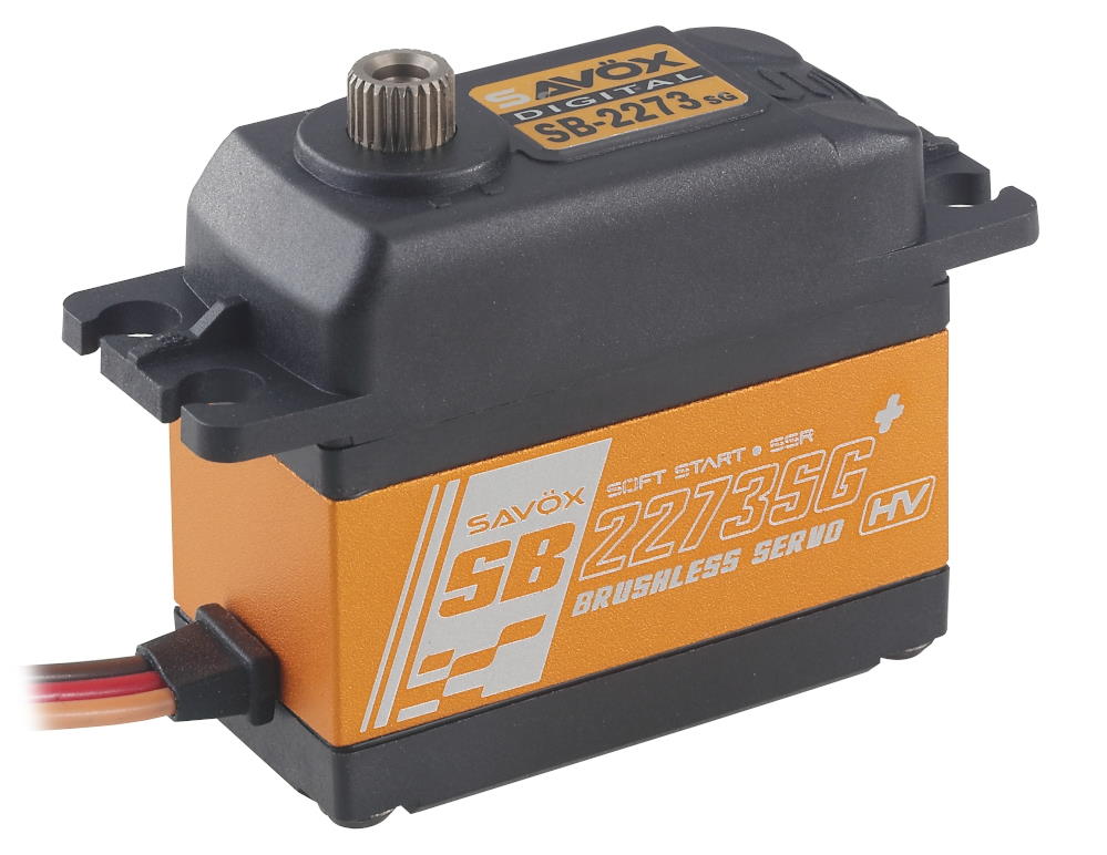 Savox SB-2273SG+ HV Digital Servo, 40.3x20.2x38.7mm, 69g, 350Ncm/0.095sec @8.4V