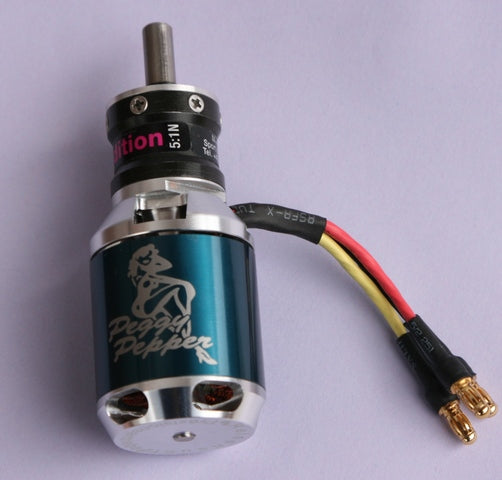 Peggy Pepper HK-2524, mit Micro Edition 5:1N/T, 2410KV