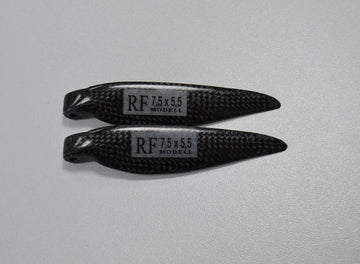 CFK Klappluftschraube RFM 7,5x5,5, 8mm Hals, Freudenthaler Modellbau
