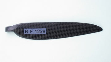 CFK Klappluftschraube RFM 12x8, 8mm Hals, Freudenthaler Modellbau