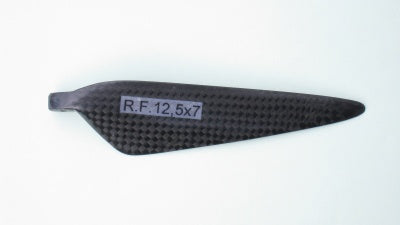 CFK Klappluftschraube RFM 12,5x7, 8mm Hals, Freudenthaler Modellbau