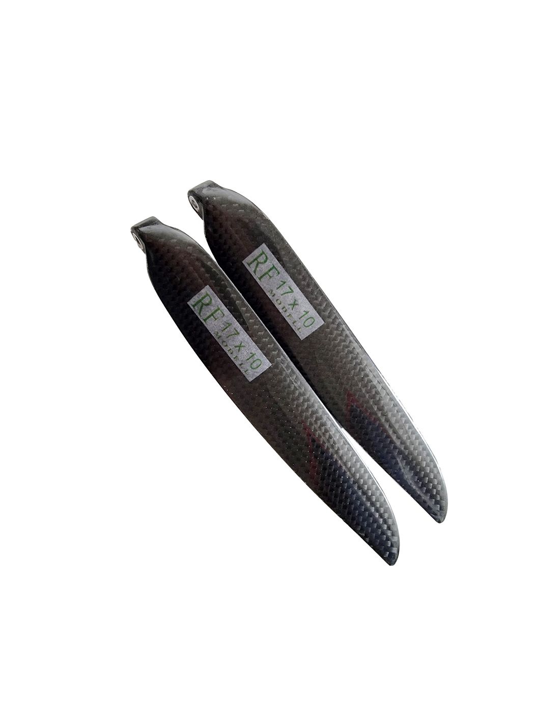 CFK Klappluftschraube RFM 17x10, 12mm Hals, 4mm Bohrung (f. 90mm Blattabstand)