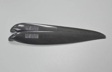 CFK Klappluftschraube RFM 20x10, 8mm Hals, Freudenthaler Modellbau